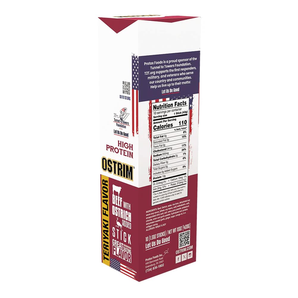 Ostrim Beef & Ostrich Snack Stick