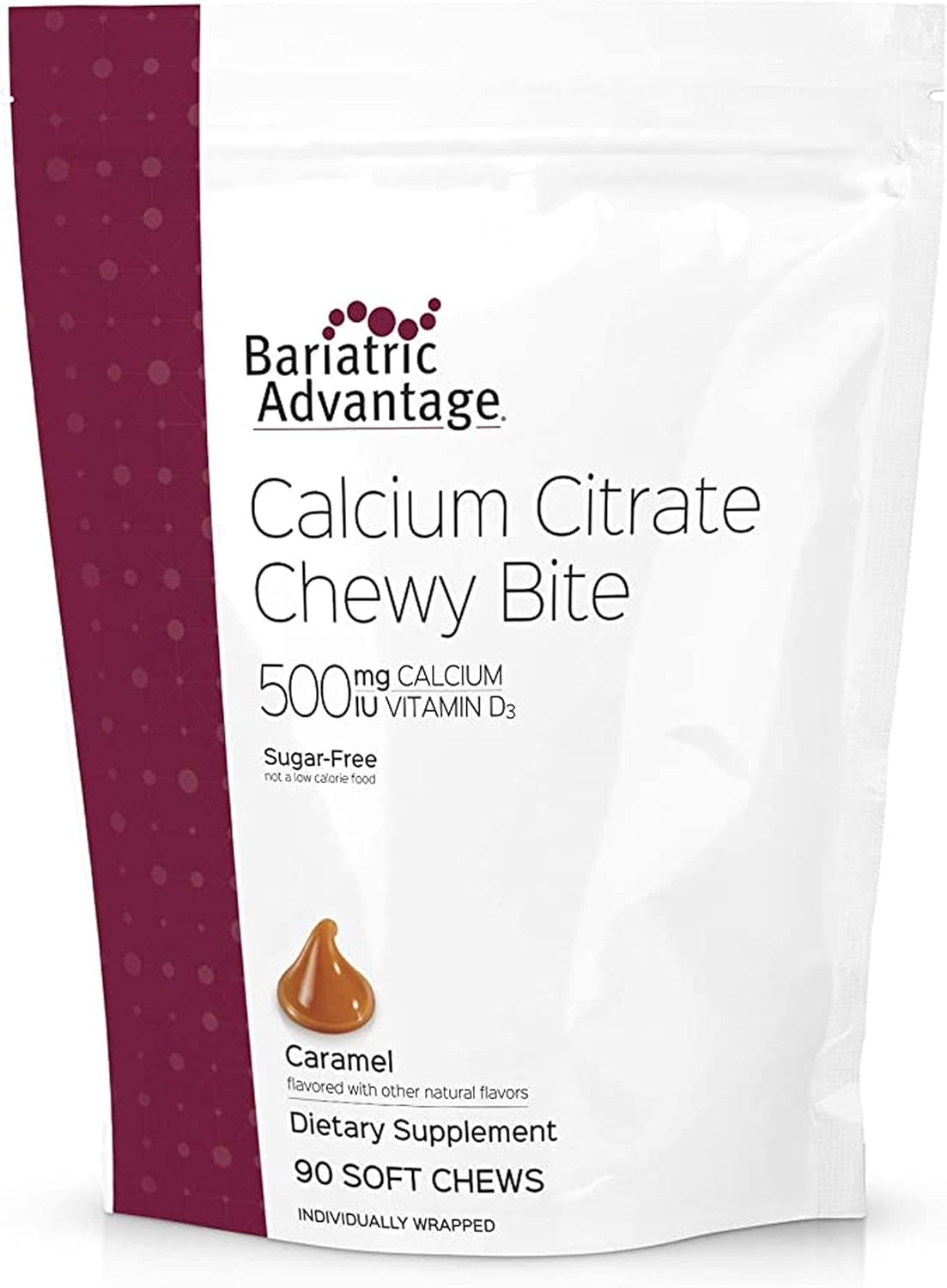 Calcium Citrate Chewy Bites - 500 mg, 90 ct