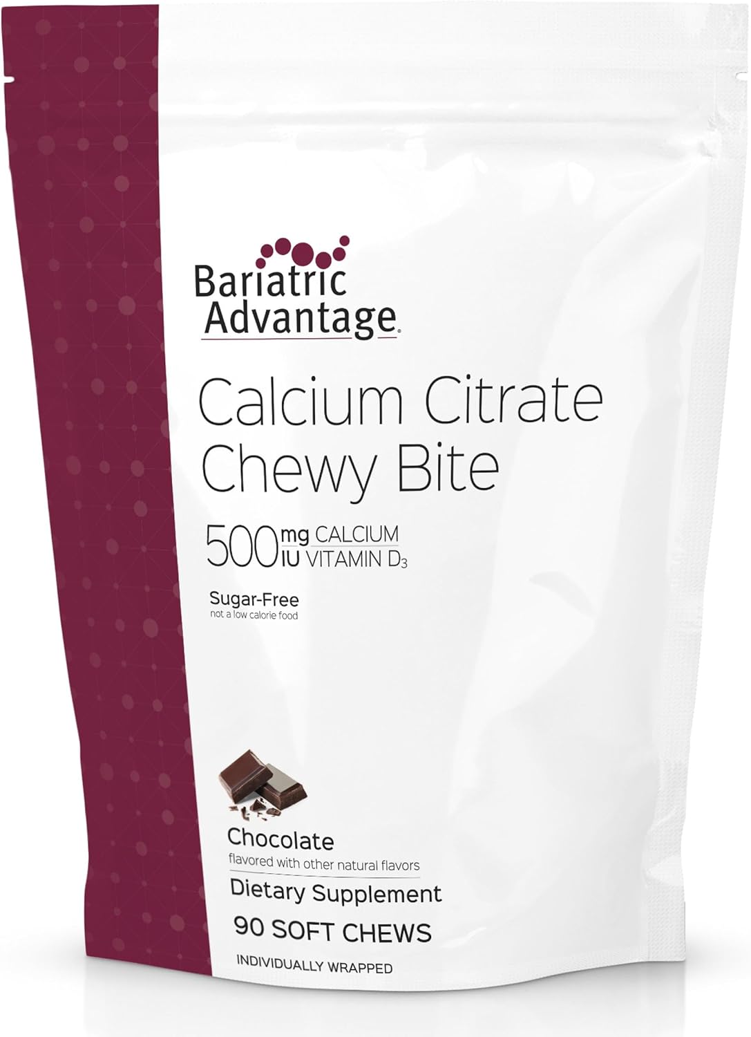Calcium Citrate Chewy Bites - 500 mg, 90 ct