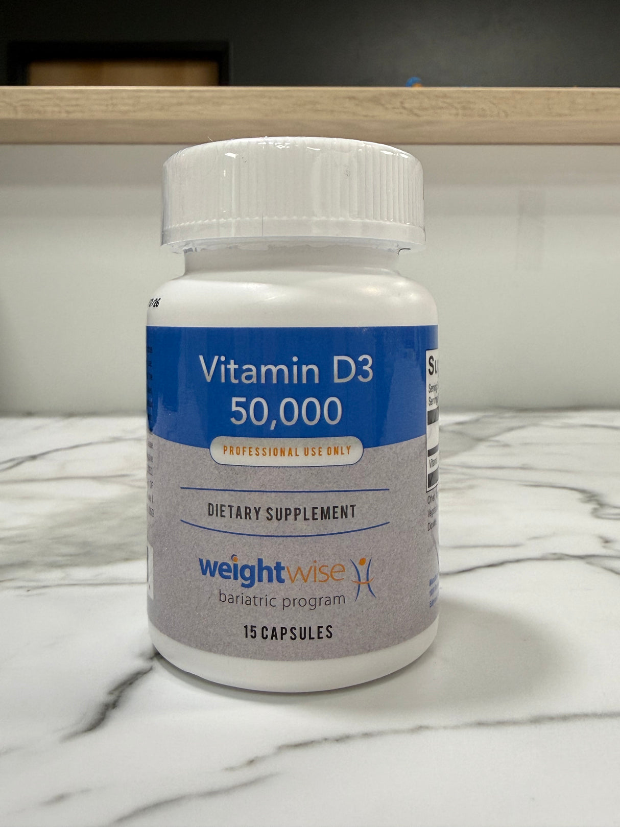 Vitamin D3 50,000 IU 15 ct