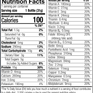 Protein Powder in a Bottle