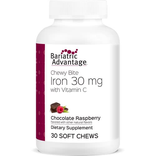 Iron Chewy Bites - 30 Mg (Bariatric Advantage)