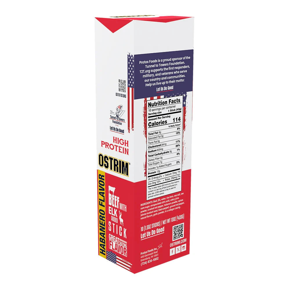 Ostrim Beef & Elk Snack Stick