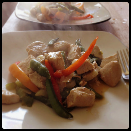 Honey Balsamic Chicken Stir Fry