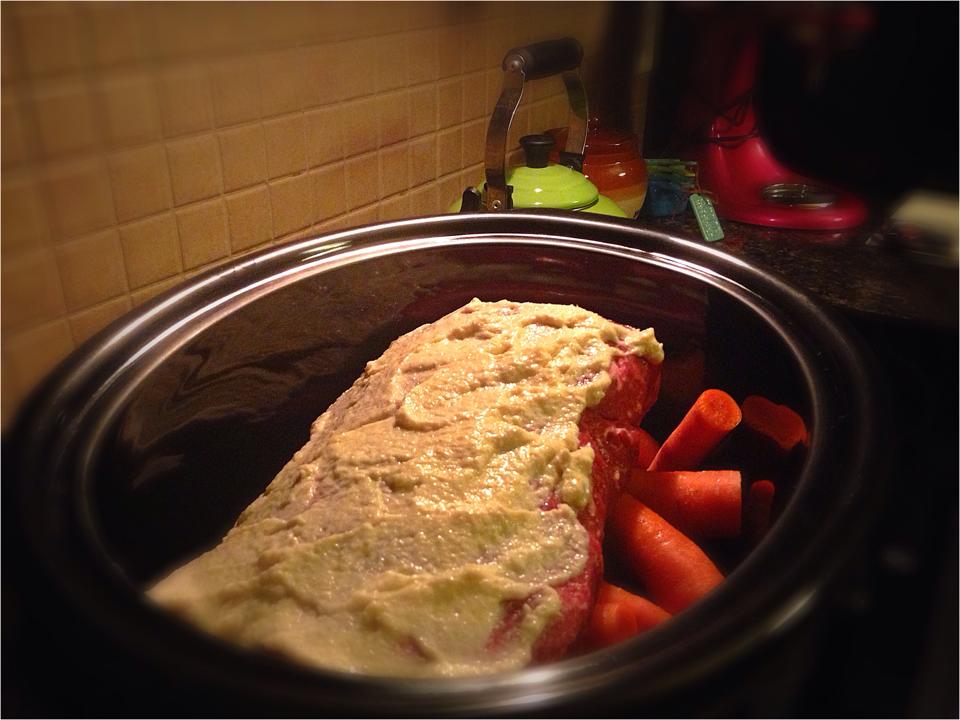 Slow Cooker Horseradish Roast