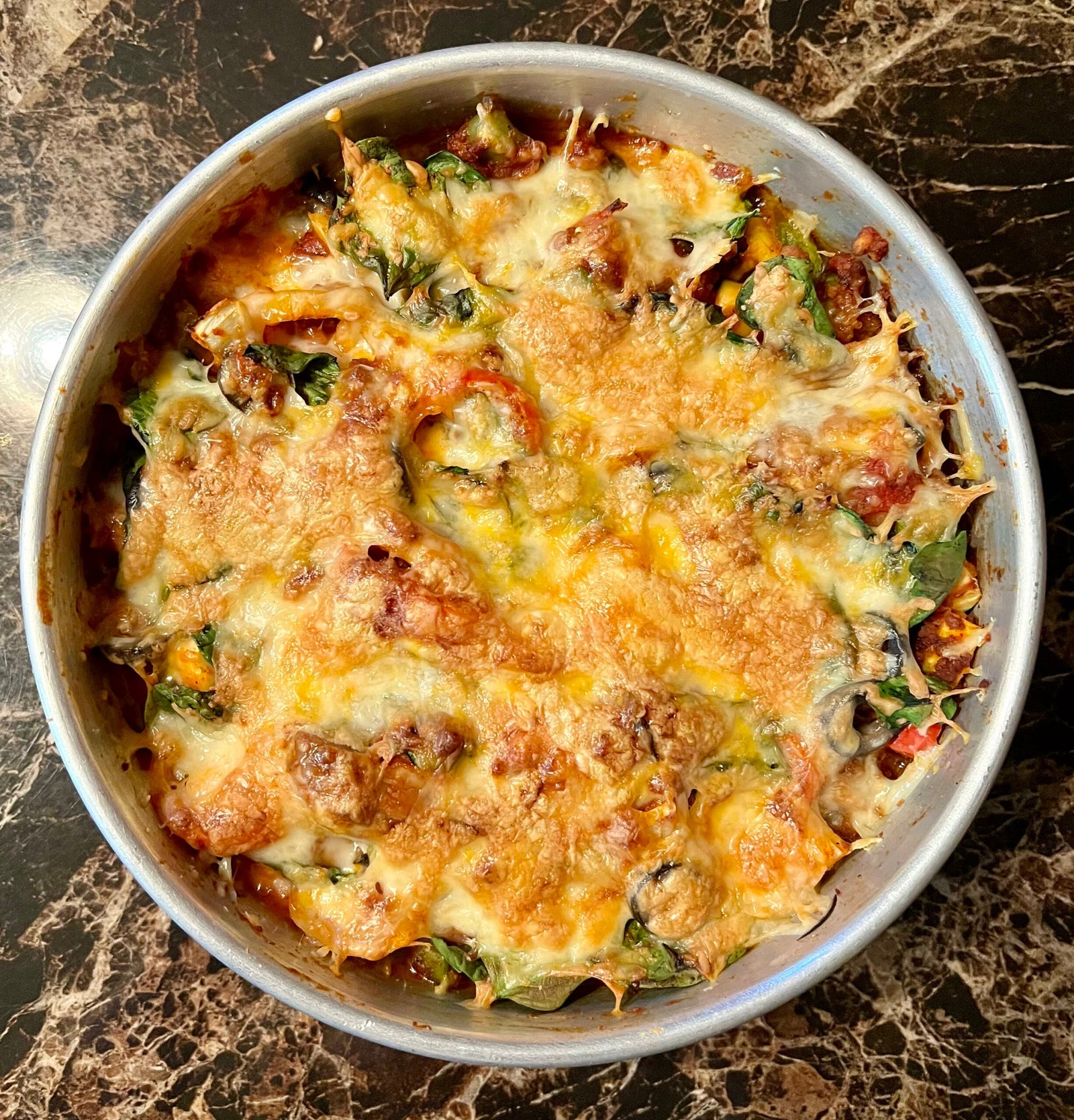 Crustless Protein Pizza