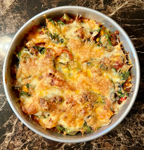 Crustless Protein Pizza