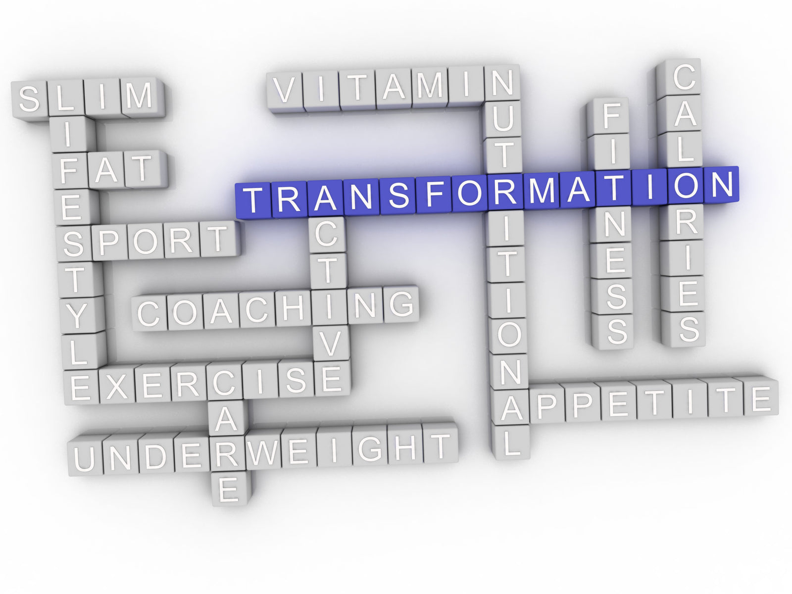 3d image Transformation word cloud concept to illustrate Bariatric Sleeve Surgery and Oatmeal