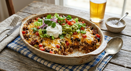 Low-Carb Taco Bake