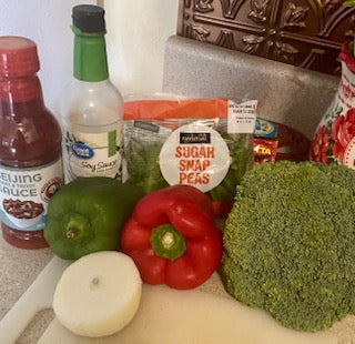 Sheet Pan Chicken And Veggies