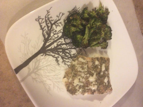 Baked Salmon and Broccoli