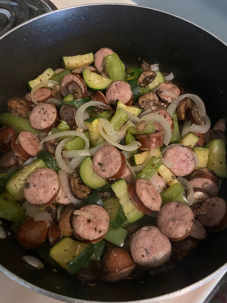 Sausage & Vegetable Skillet