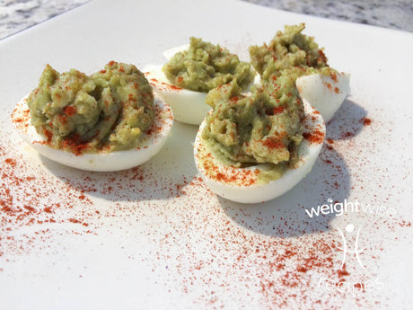 Avocado Deviled Eggs