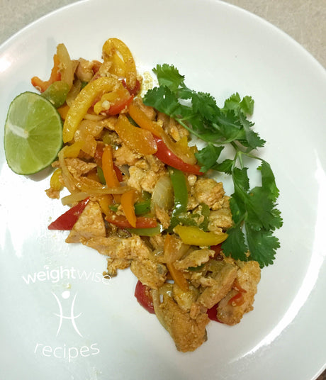 Salmon Fajitas