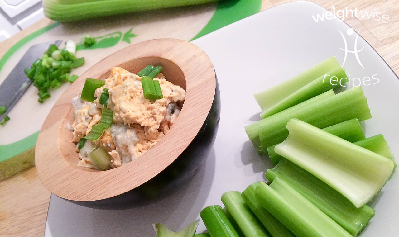 Buffalo Chicken Dip Casserole