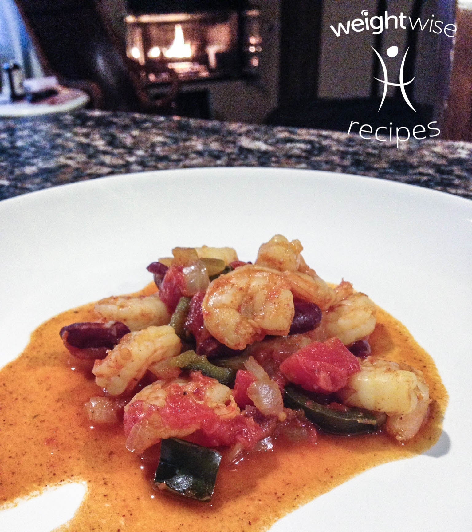 Spicy Shrimp & Tomato Stew