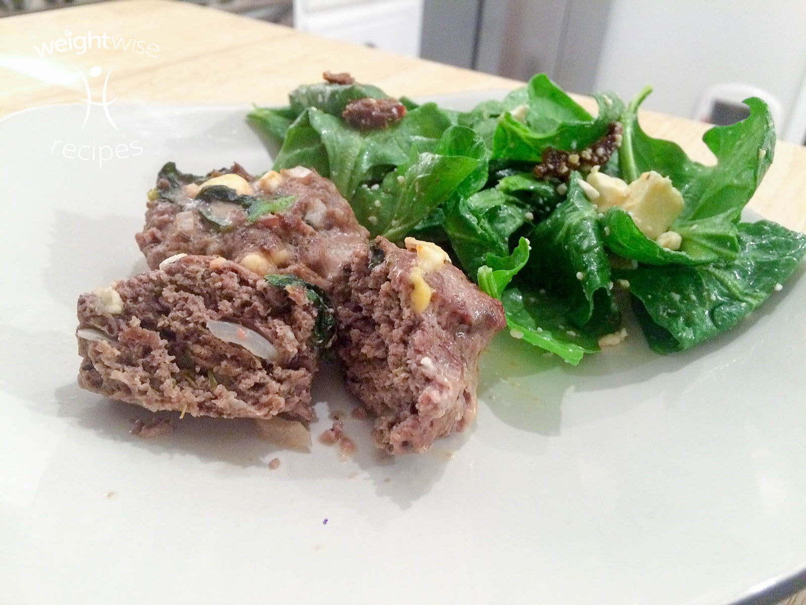 Spinach Feta Meatloaf