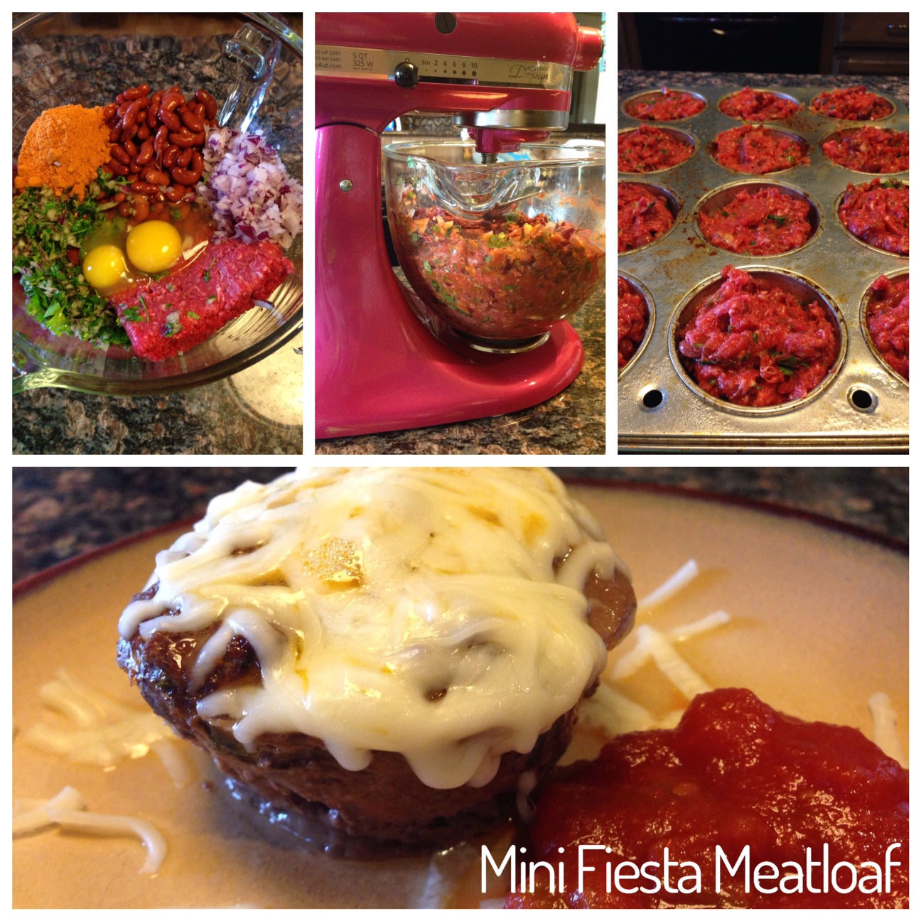 Mini Fiesta Meatloaves