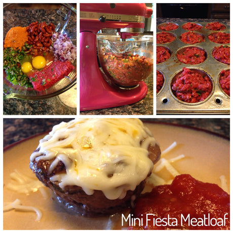 Mini Fiesta Meatloaves