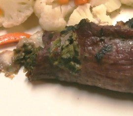 Blue Cheese Steak Roll