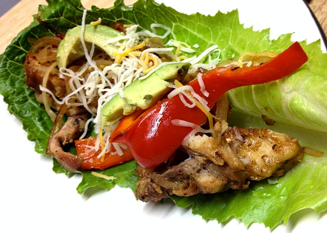 Chicken Taco Lettuce Wraps