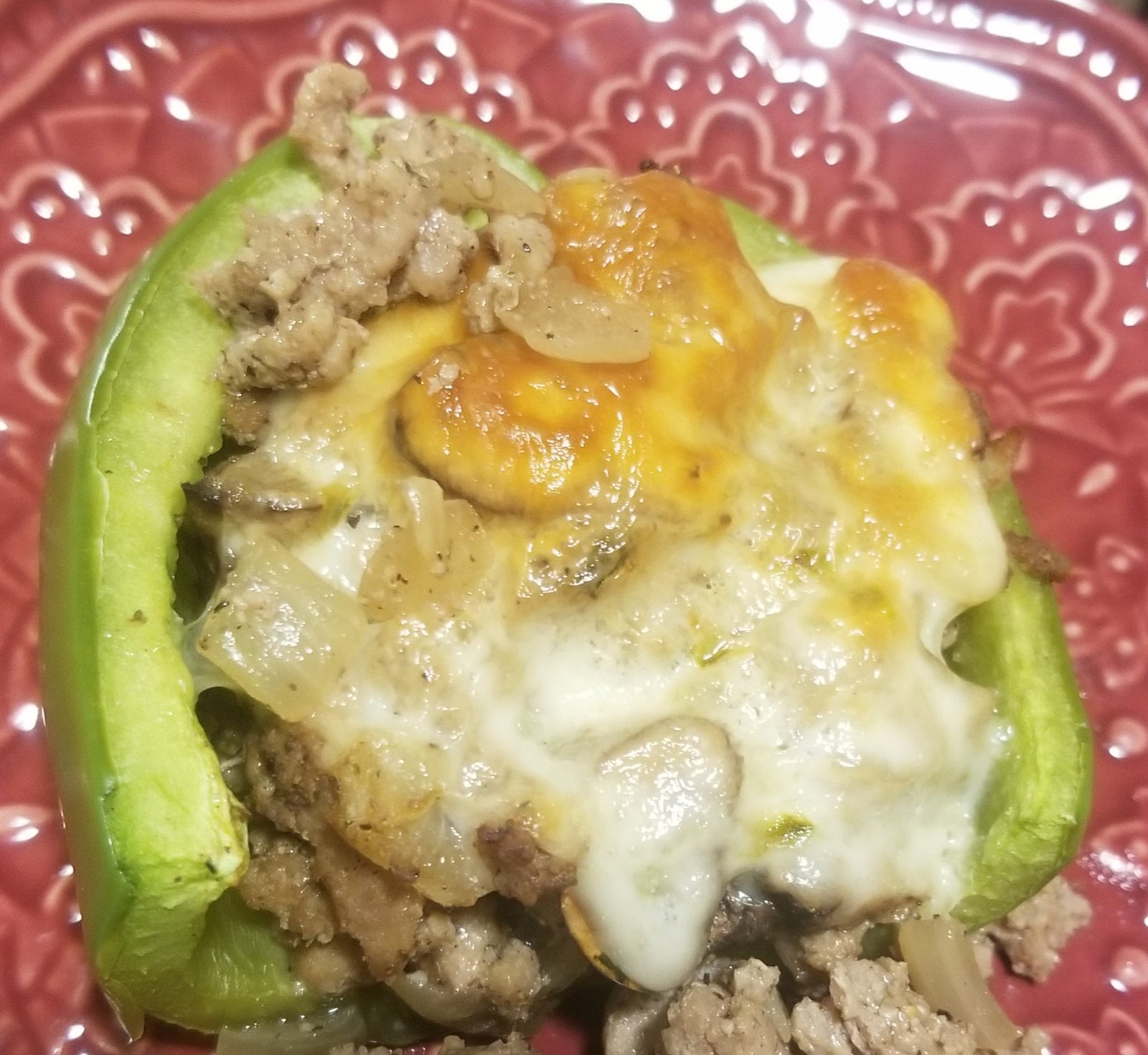 Philly Cheesesteak Stuffed Peppers