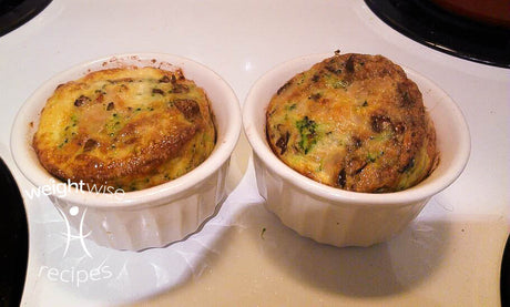 Mini Turkey and Mushroom Quiches