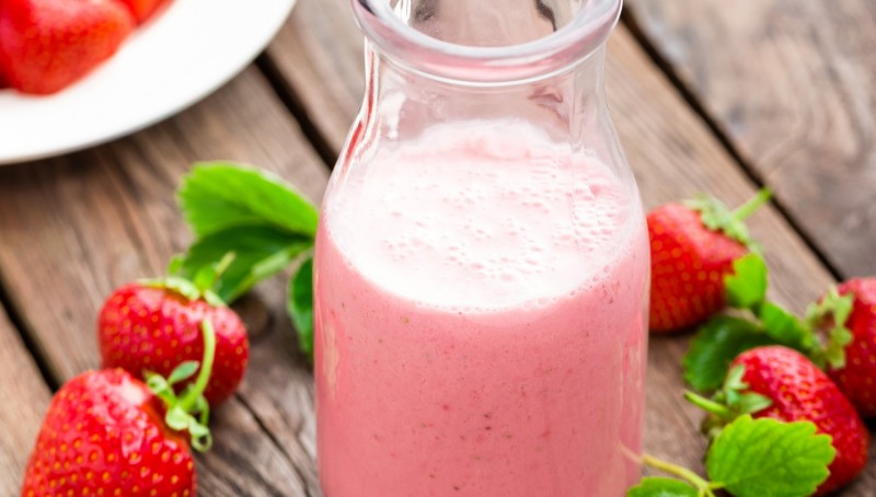 A strawberry yogurt after gastric bypass surgery