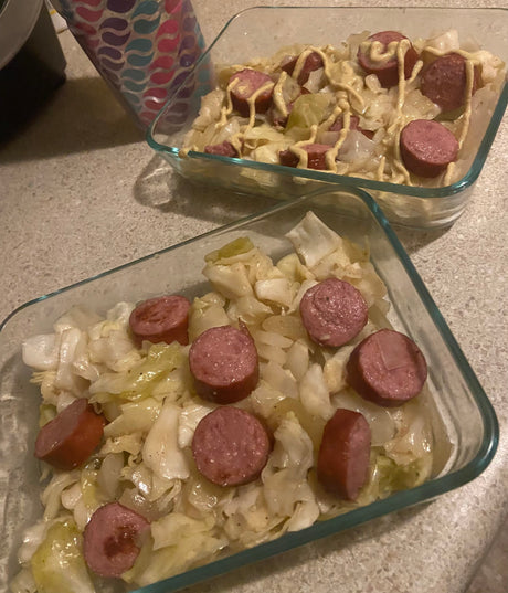 Smoked Sausage and Cabbage