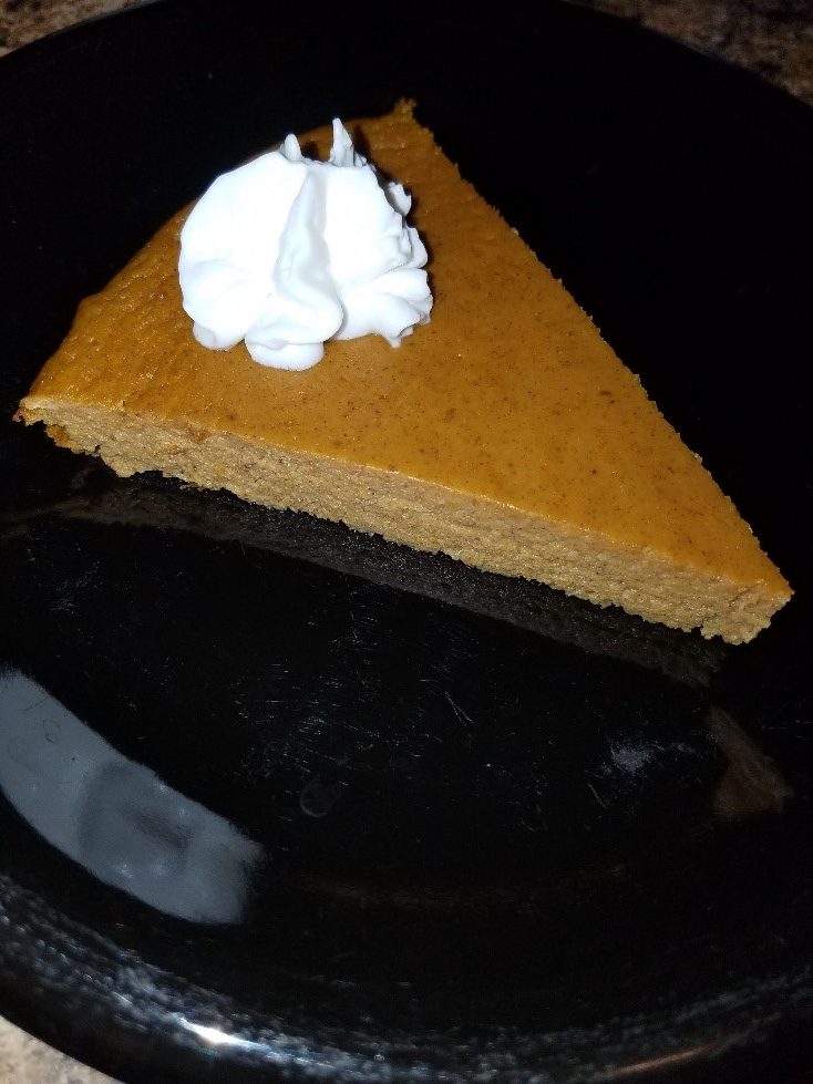Crustless Pumpkin Pie