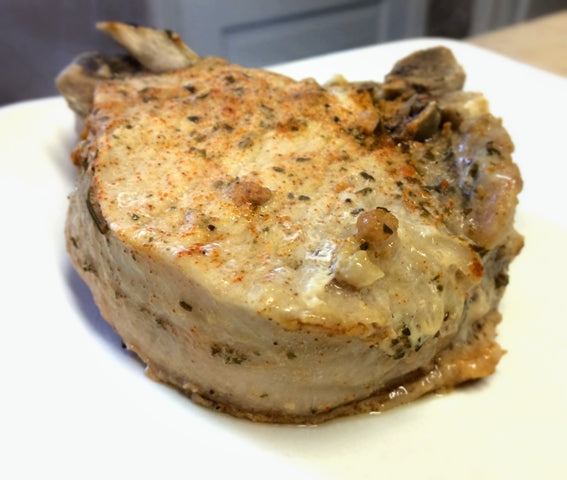 Spicy Ranch Slow Cooker Pork Chops