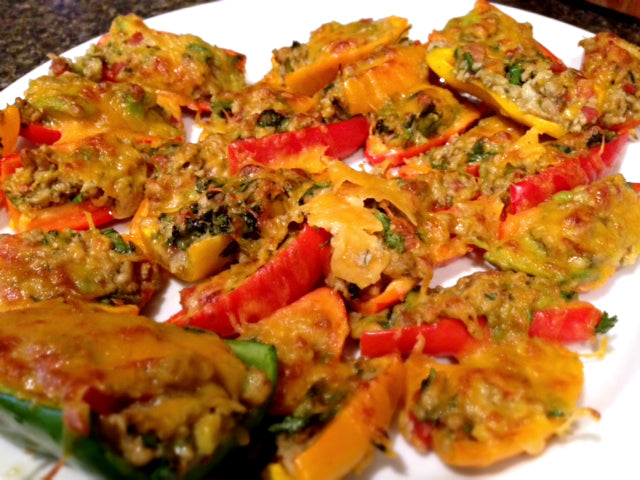 Tex-Mex Stuffed Mini Peppers
