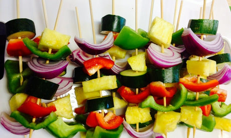 Grilled Vegetable Kabobs