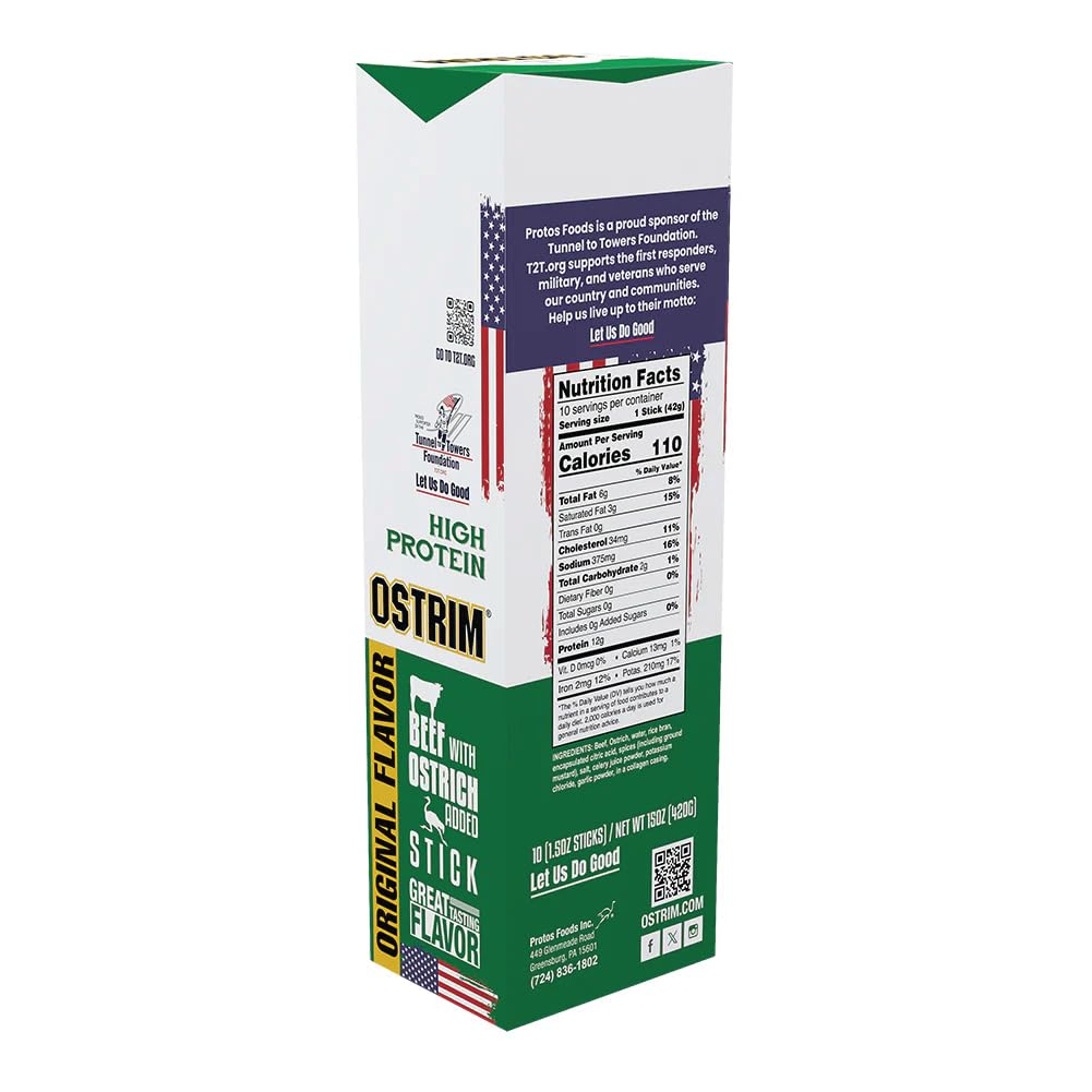 Ostrim Beef & Ostrich Snack Stick