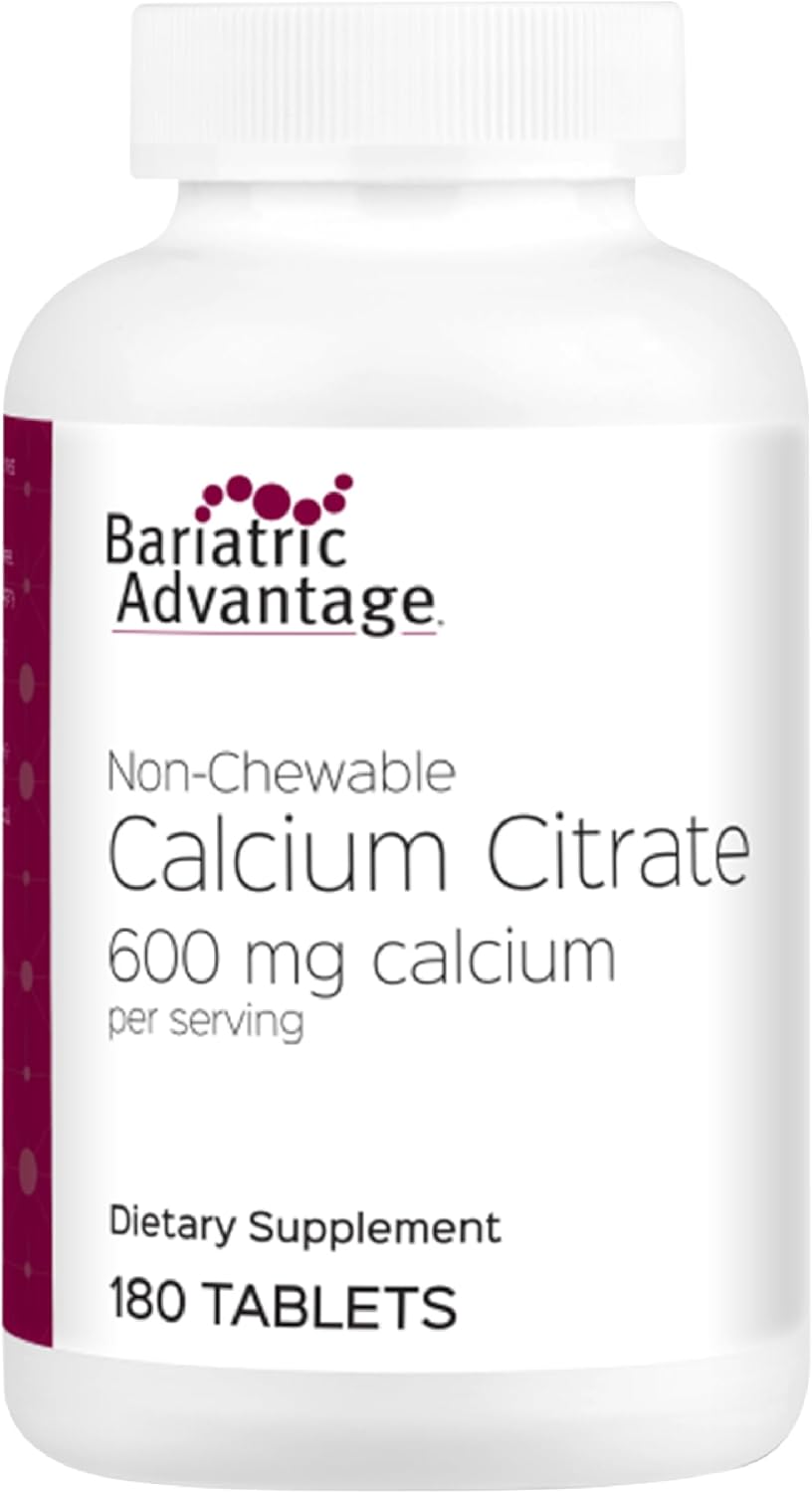 Calcium Citrate Tablet - 200mg, 180 ct (Bariatric Advantage)