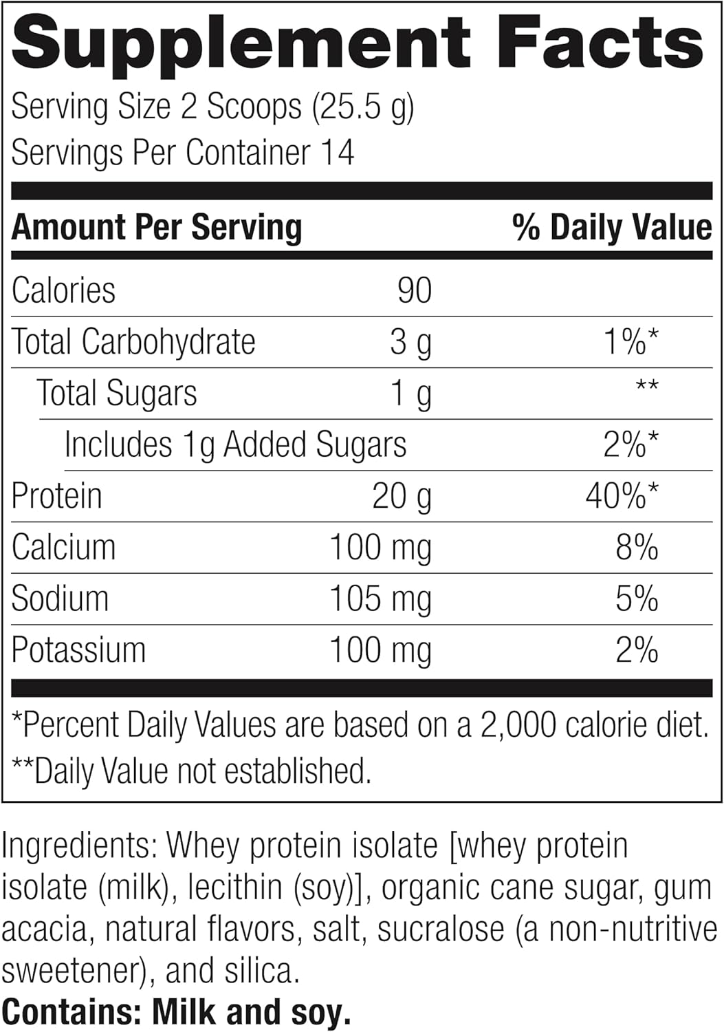 High Protein Shake Mix (14 serving tub)