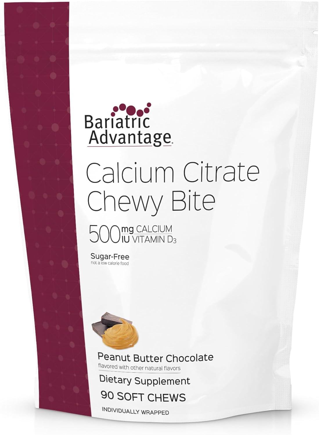 Calcium Citrate Chewy Bites - 500 mg, 90 ct