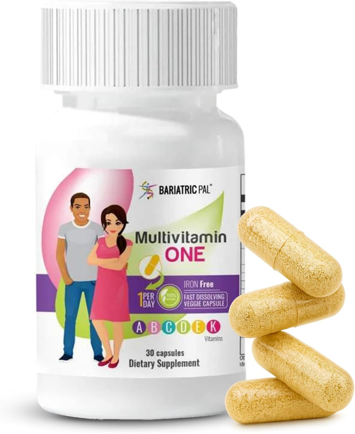 Multivitamin One- 1 Per Day Iron Free  (BariatricPal)