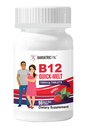 A bottle of Bariatric Pal B12 Quick Melt Tablets to help illustrate Best Vitamins to Take After Bariatric Surgery