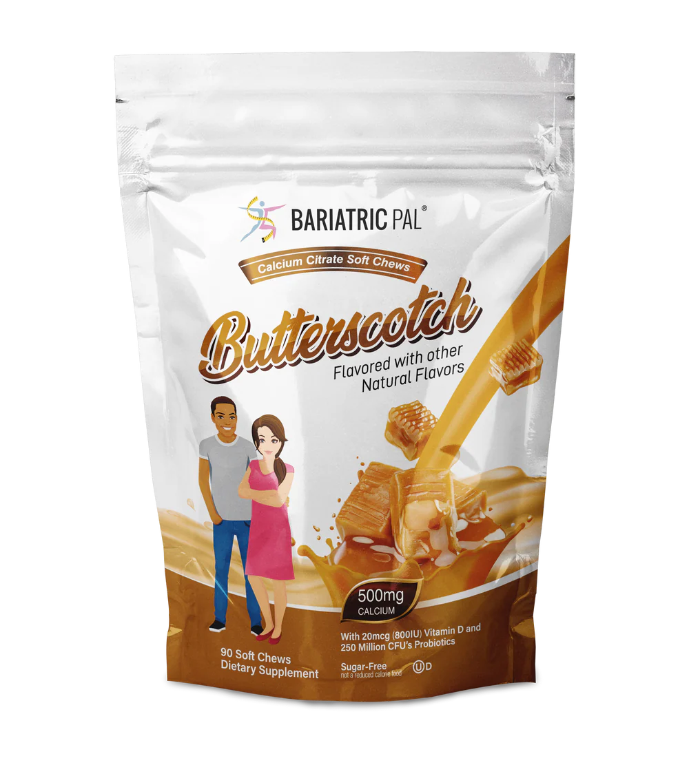 Calcium Citrate Soft Chews with Probiotics (BariatricPal)