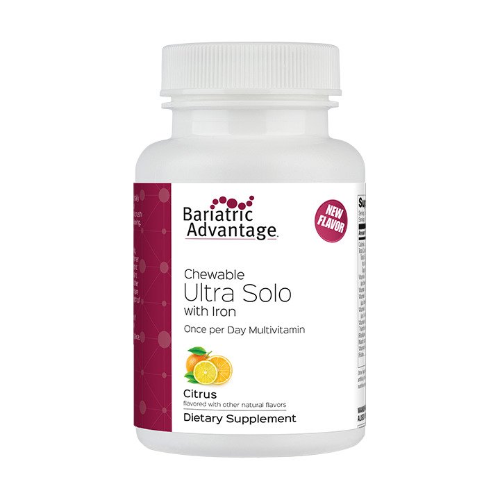 Chewable Ultra Solo with Iron (Bariatric Advantage)