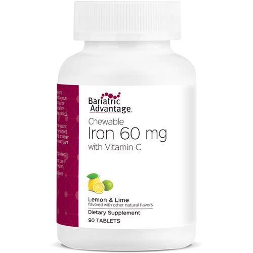 Iron - 60 mg (90 count) (Bariatric Advantage)
