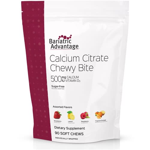 Calcium Citrate Chewy Bites - 500 mg, 90 ct