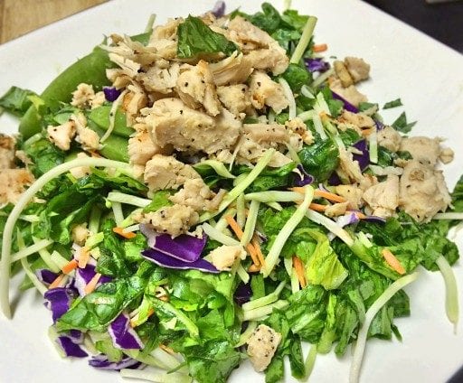 Chopped Chicken Salad Recipe by WeightWise to.