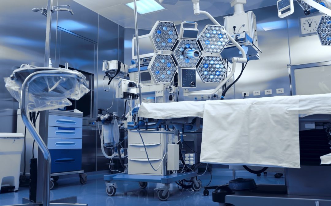 Technological advanced equipment in clinical operating room