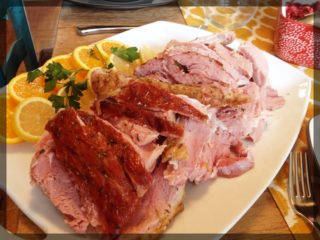 Herb Crusted Baked Ham