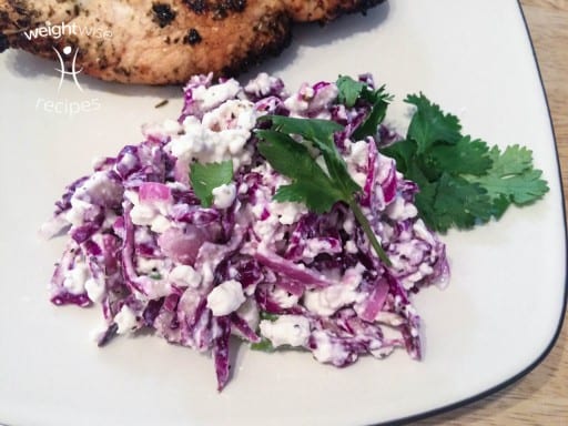 Cottage Cheese Slaw from WeightWise.