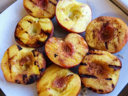 Grilled Peaches 