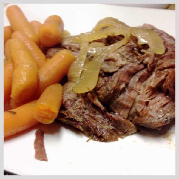 Beef Roast and Carrots