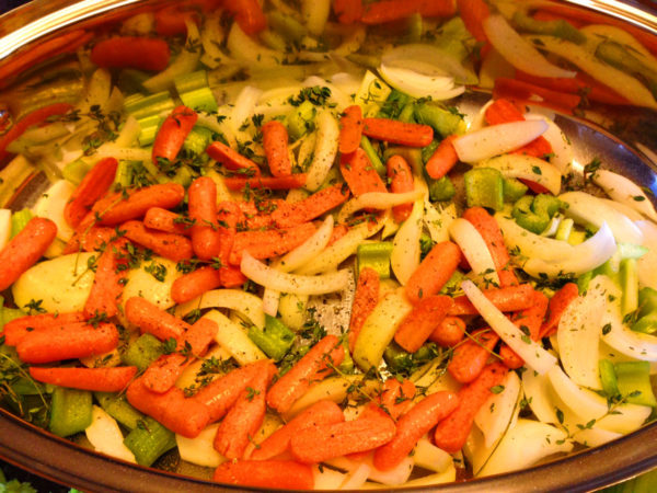 precooked veggies
